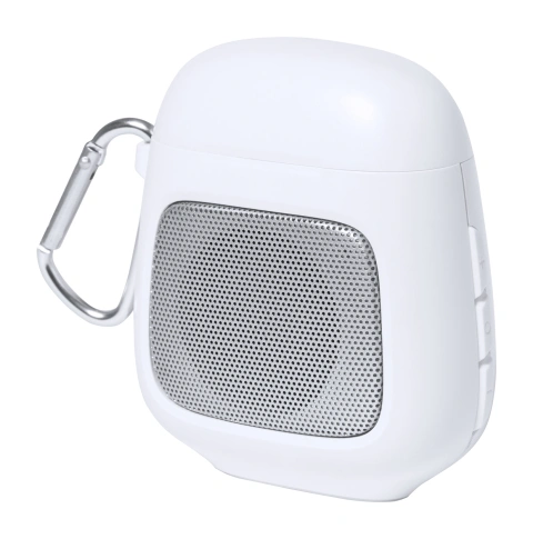 Boxy bluetooth speaker with earphones_1