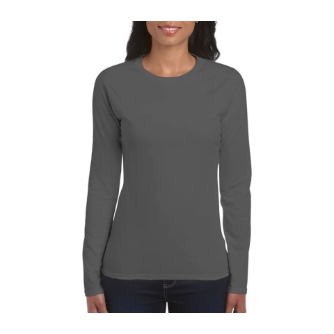 SOFTSTYLE® LADIES' LONG SLEEVE T-SHIRT