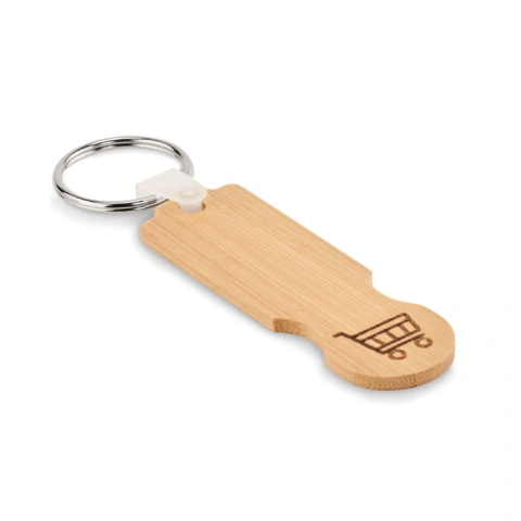 COMPRAS Breloc de bambus cu moneda