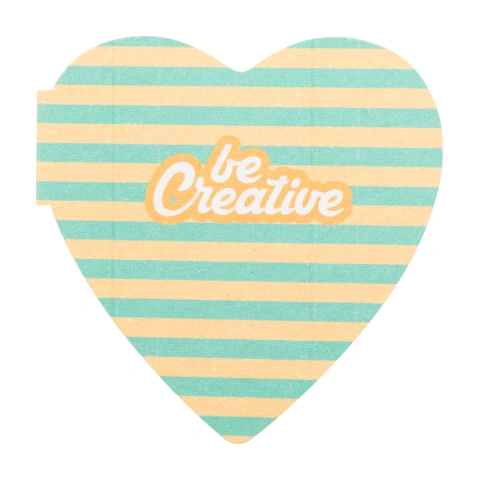 CreaStick Seed Heart Carnețel de post-it-uri personalizat
