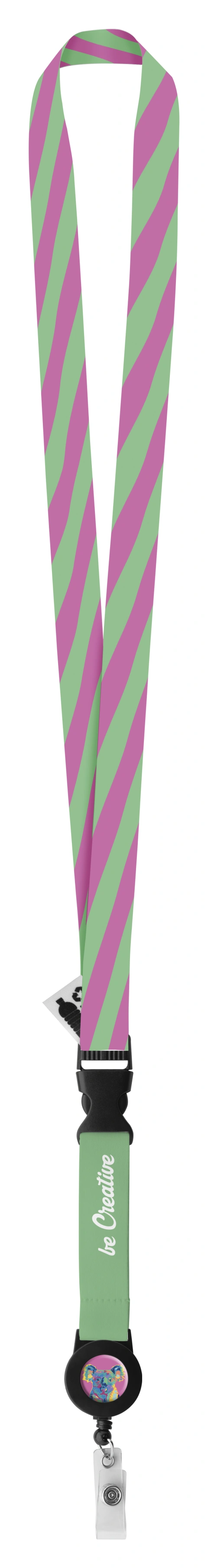 Subyard YoYo B RPET lanyard cu sublimare