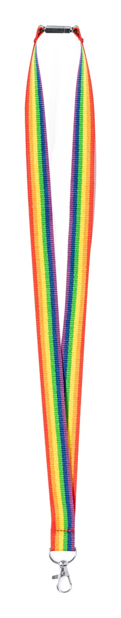 Nuvra lanyard curcubeu
