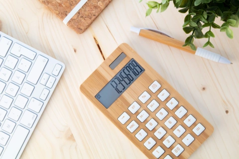 BooCalc Calculator din bambus_2