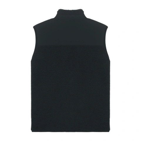 Liner unisex sleeveless sherpa jacket