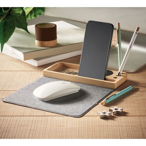 PANDU Încărcător wireless bambus 15W_6