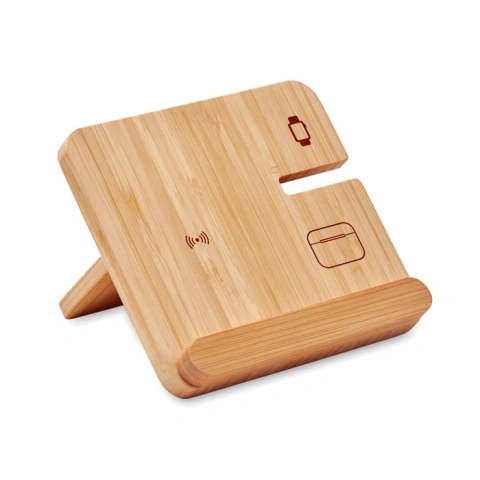 BOOGAR Încărcător wireless 3 în 1 15W
