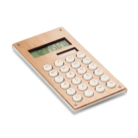 CALCUBAM Calculator bambus cu 8 cifre
