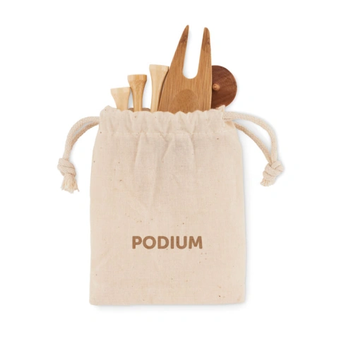 DORMIE Set accesorii golf în husă_3