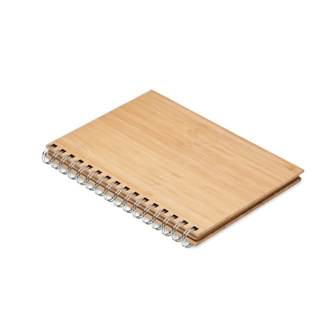 BRAM Notes A5 din bambus cu spira