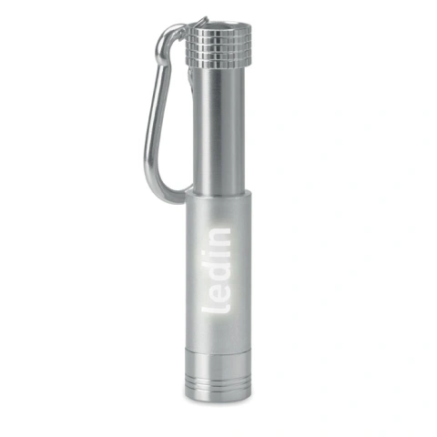 POP LIGHT Breloc lanternă aluminiu
