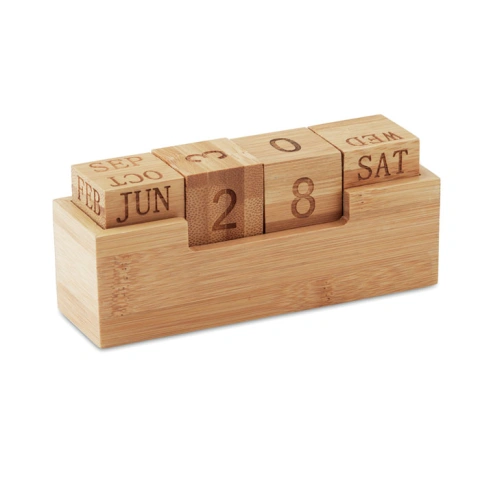 KARENDA Calendar din bambus