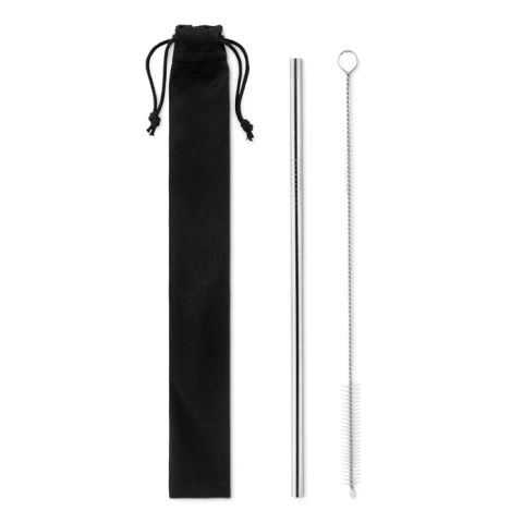 COLD STRAW Pai și perie SS în husă.
