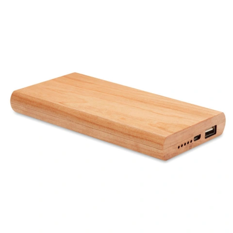 ARENAPOWER Powerbank 4000 mAh în bambus