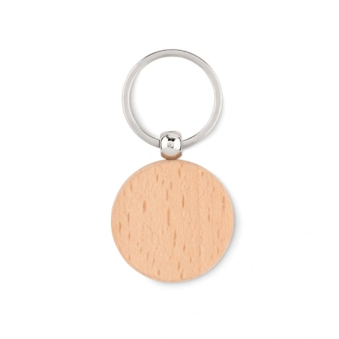 TOTY WOOD Breloc rotund din lemn