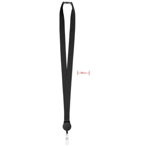 ZIP LANYARD Lanyard cu suport pt. ecuson